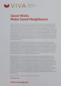 Teresa Sciberras - Good Walls Make Good Neighbours